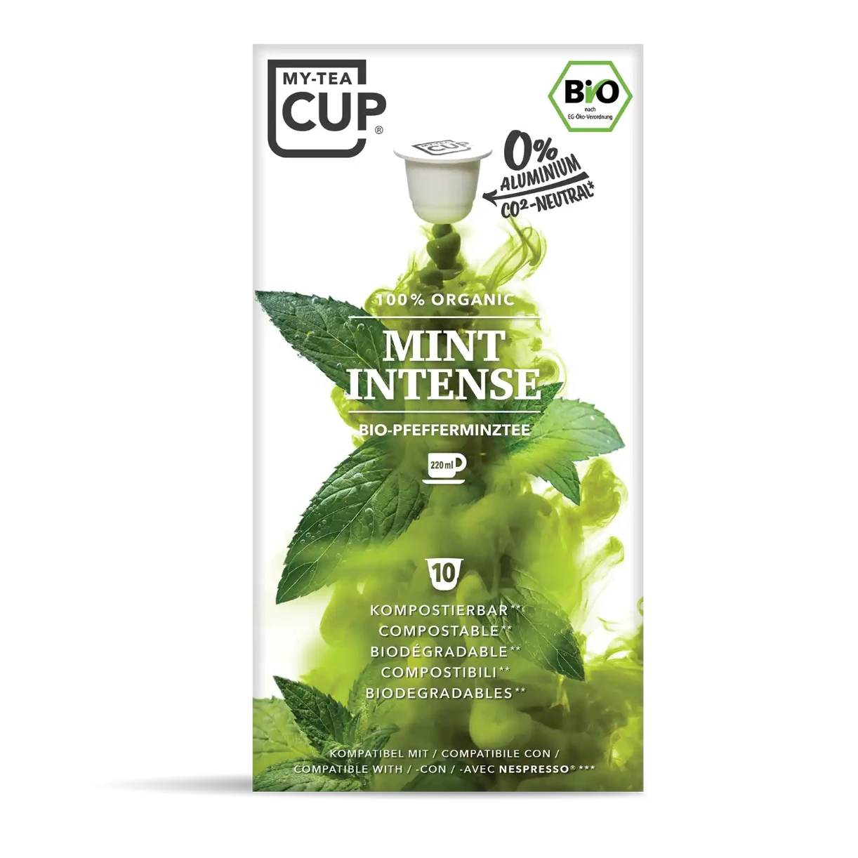 Nespresso kompatible Kapseln - mint intense - My-Coffee-Cup.at