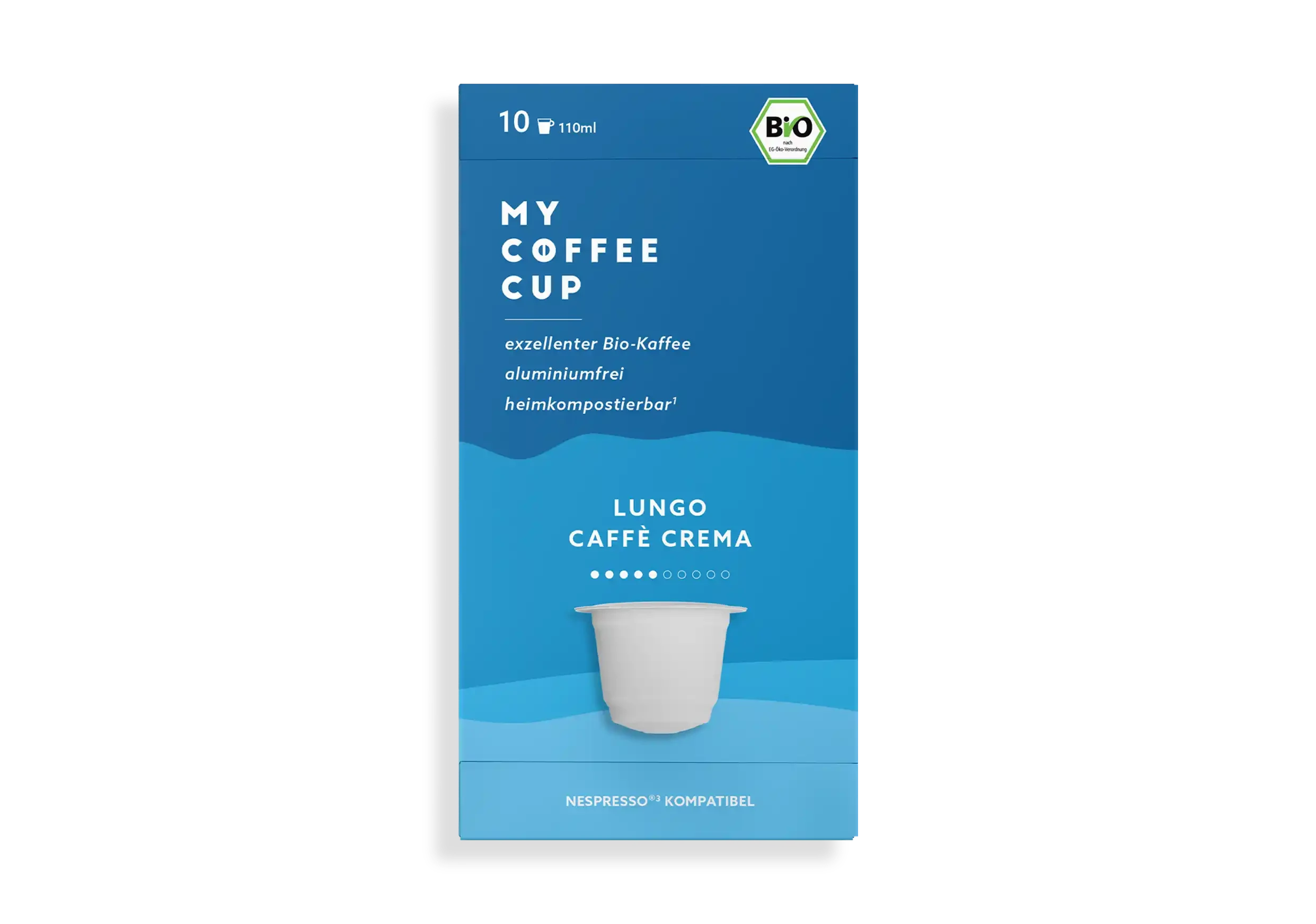 Nespresso kompatible Kapseln - lungo caffe crema - My-Coffee-Cup.at