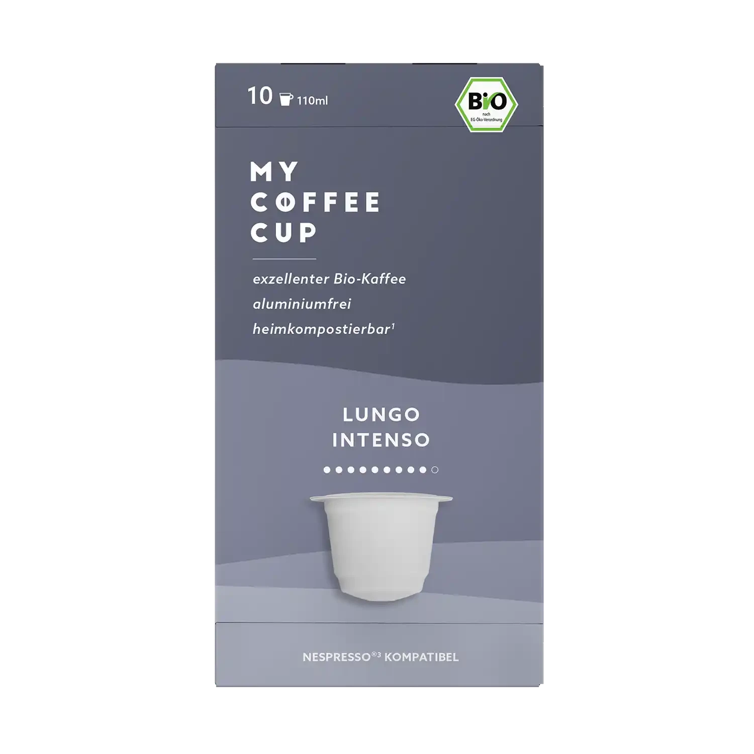 Nespresso kompatible Kapseln - lungo intenso - My-Coffee-Cup.at