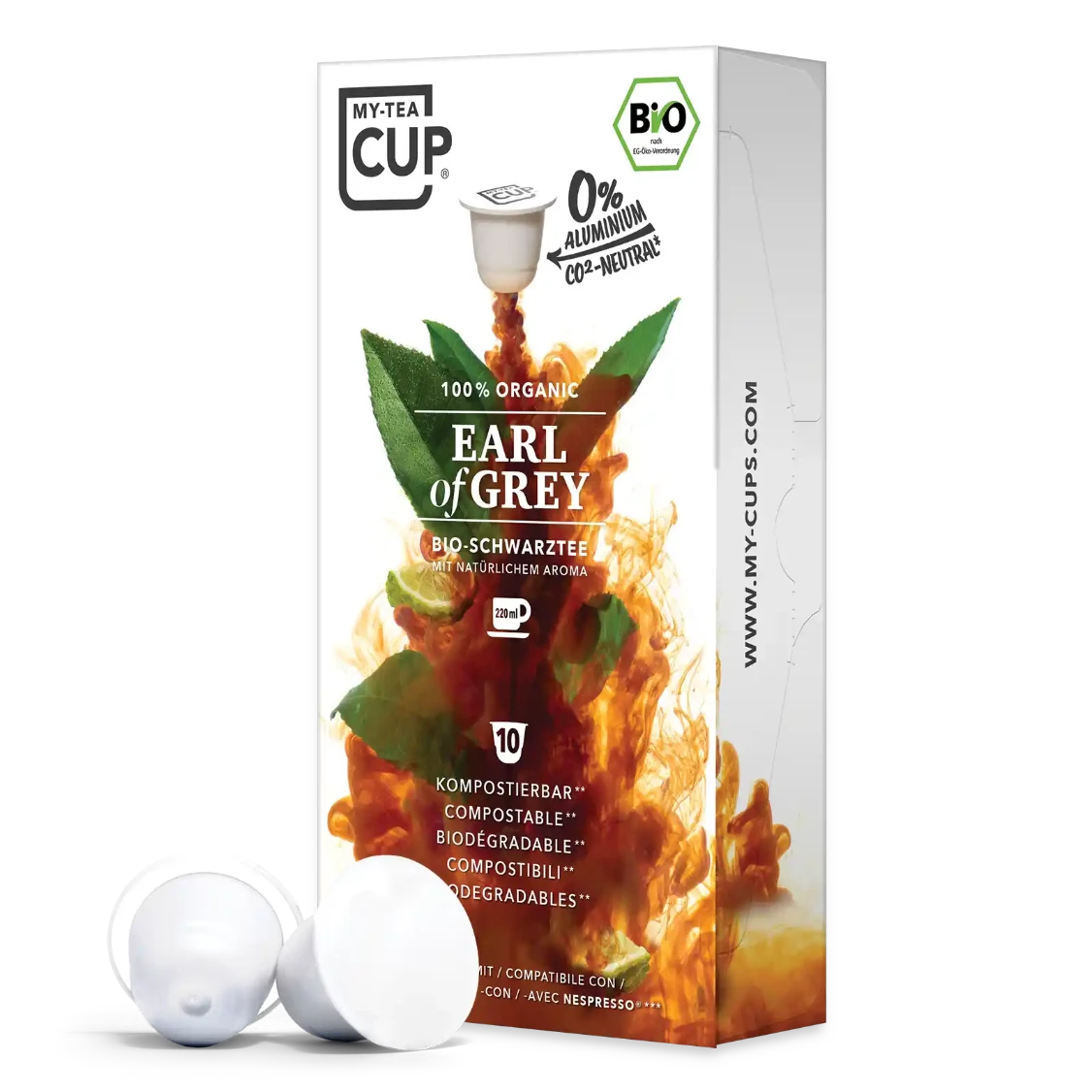 Nespresso kompatible Kapseln - earl of grey - My-Coffee-Cup.at