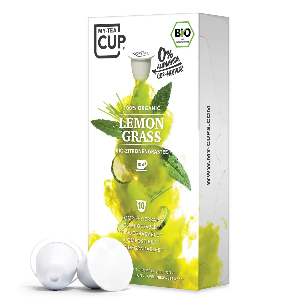Nespresso kompatible Kapseln - lemon grass - My-Coffee-Cup.at