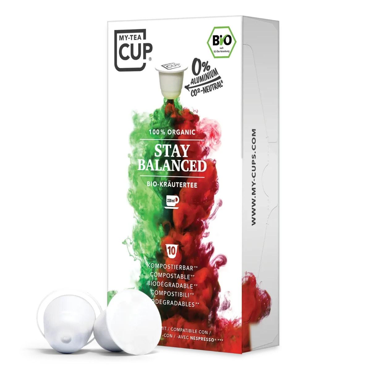 Nespresso kompatible Kapseln - stay balanced - My-Coffee-Cup.at