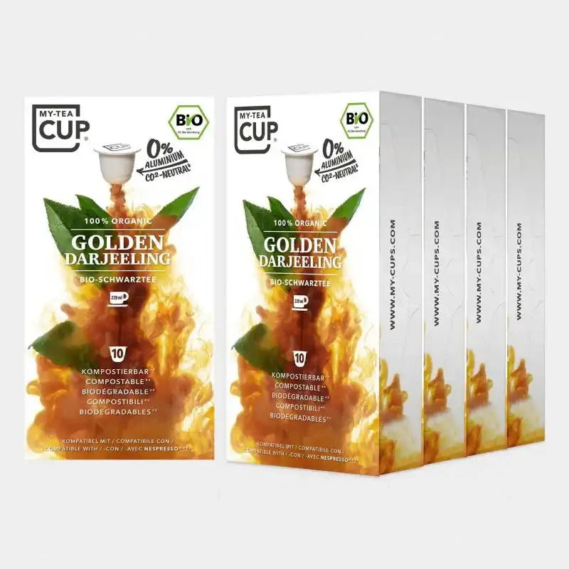 Nespresso kompatible Kapseln - golden darrjeeling - My-Coffee-Cup.at