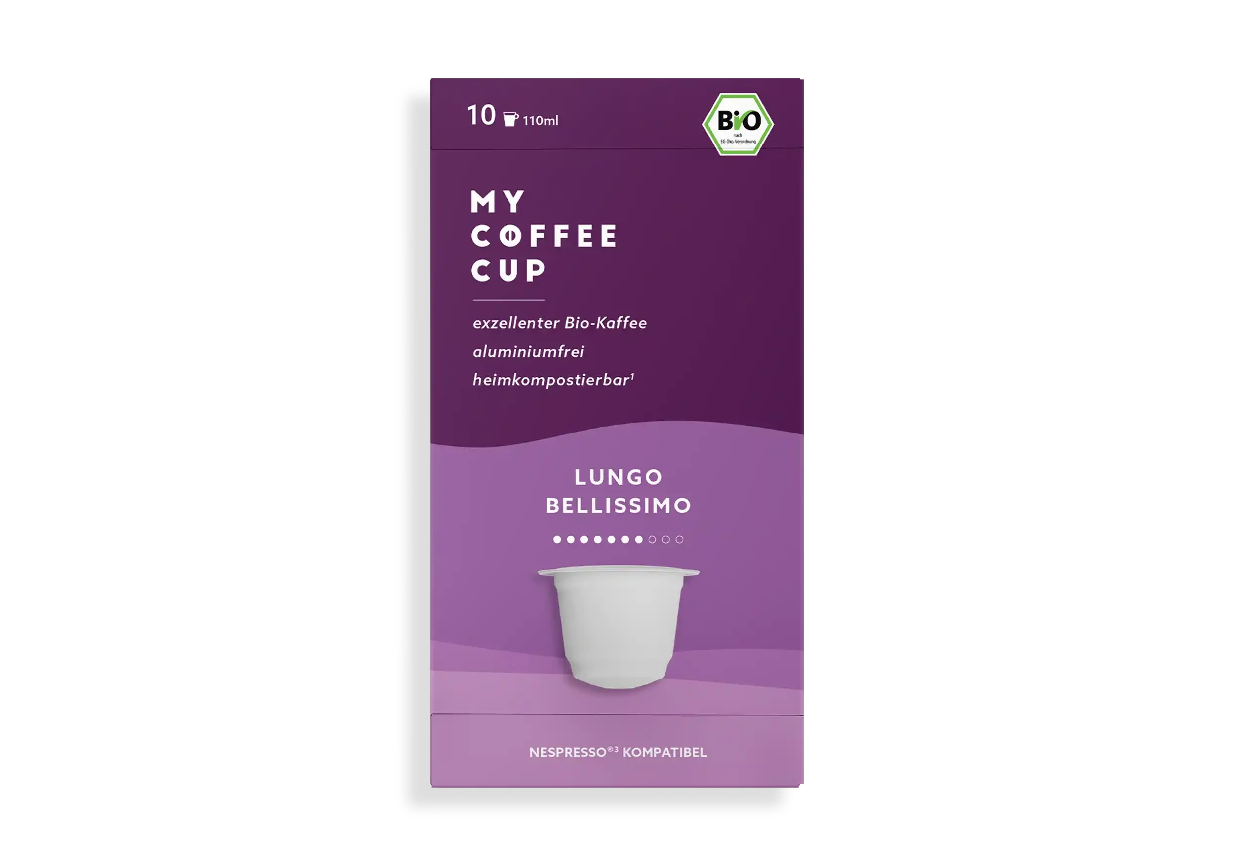 Nespresso kompatible Kapseln - lungo bellissimo - My-Coffee-Cup.at
