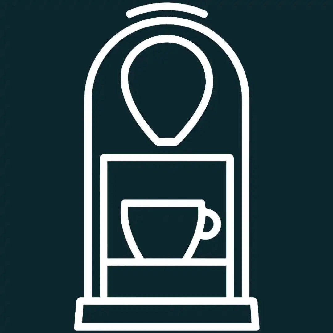 Nespresso kompatible Kapseln - coffee machine logo - My-Coffee-Cup.at
