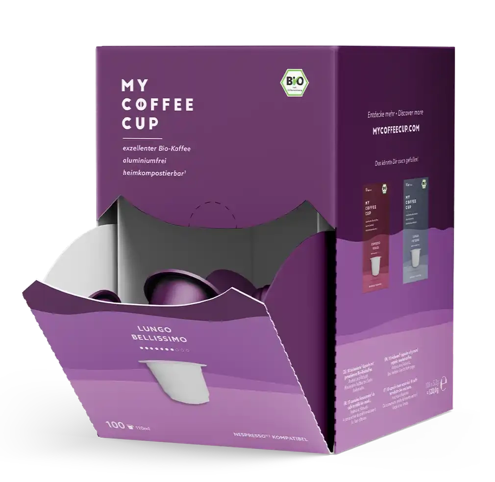 Nespresso kompatible Kapseln - Lungo bellissimo - My-Coffee-Cup.at