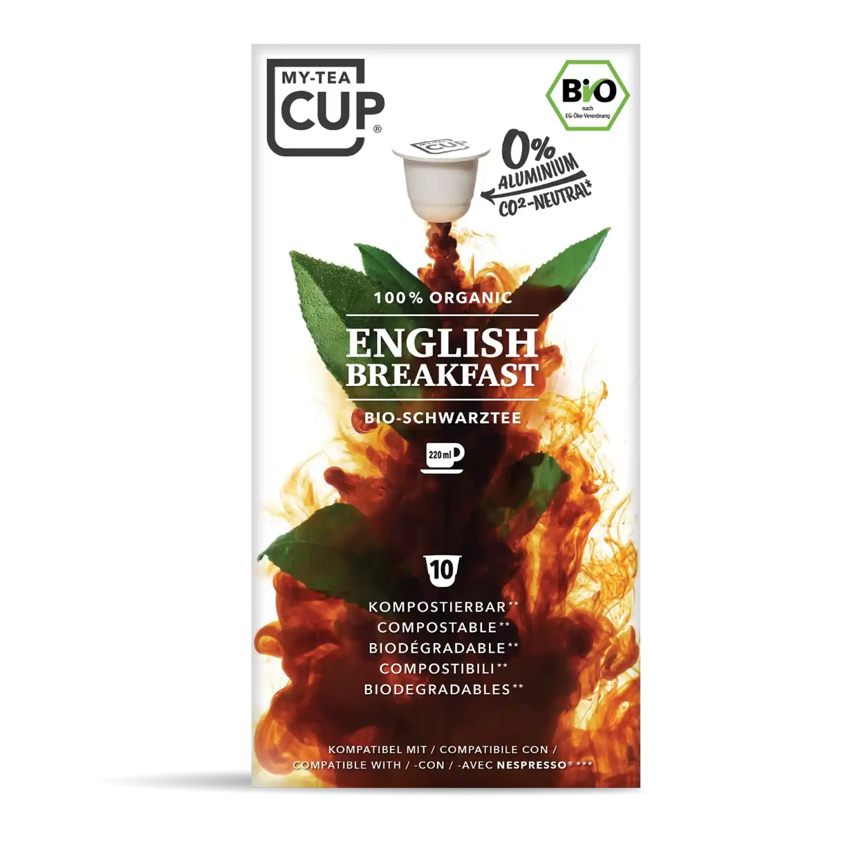 Nespresso kompatible Kapseln - english breakfast - My-Coffee-Cup.at