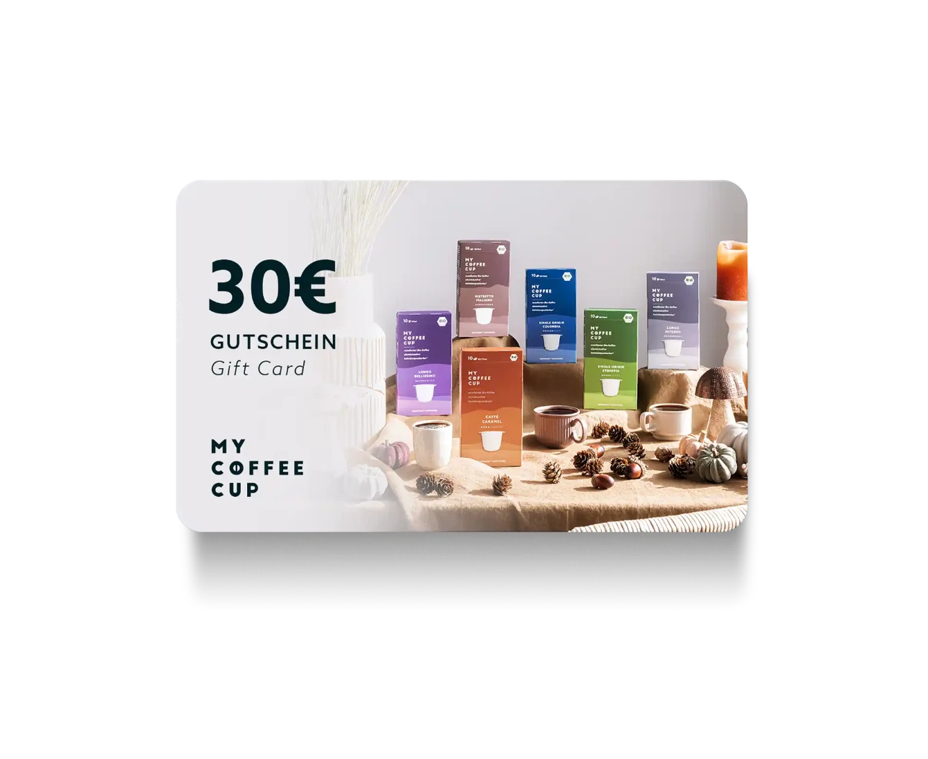 Nespresso kompatible Kapseln - 30€ gift card - My-Coffee-Cup.at