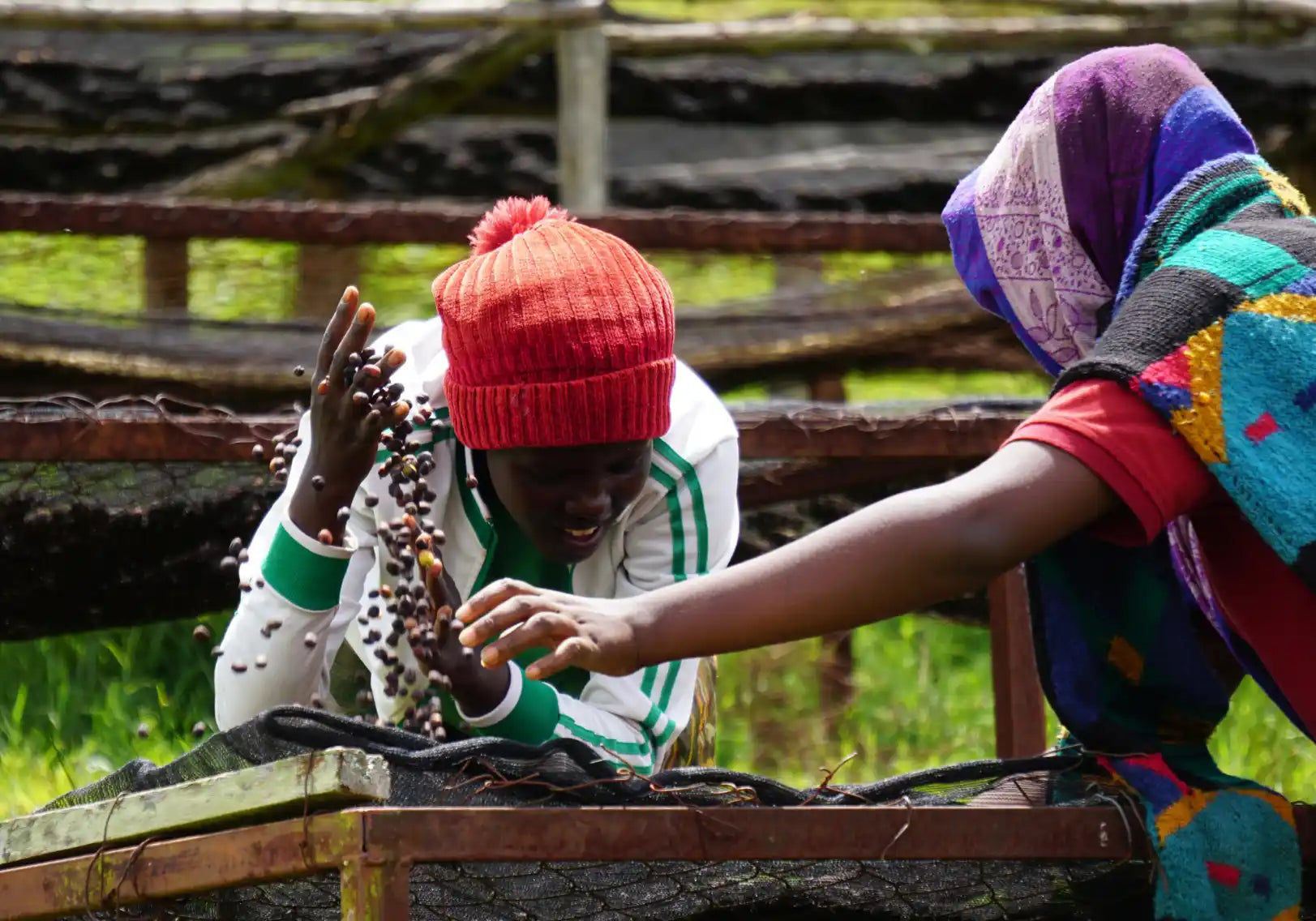 Nespresso kompatible Kapseln - workers in rwanda- My-Coffee-Cup.at